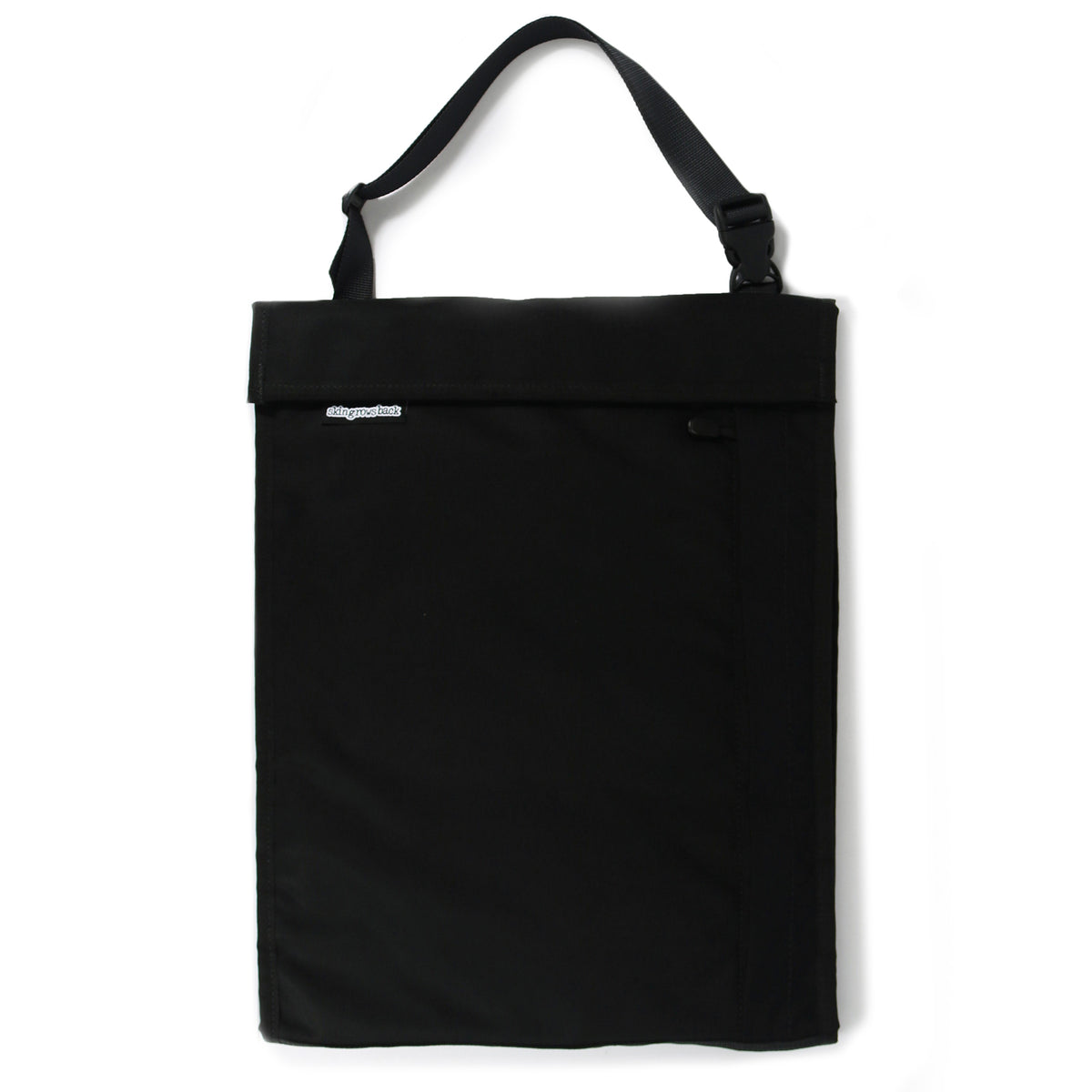 skingrowsback velodrome chainring bag plus black track bag front