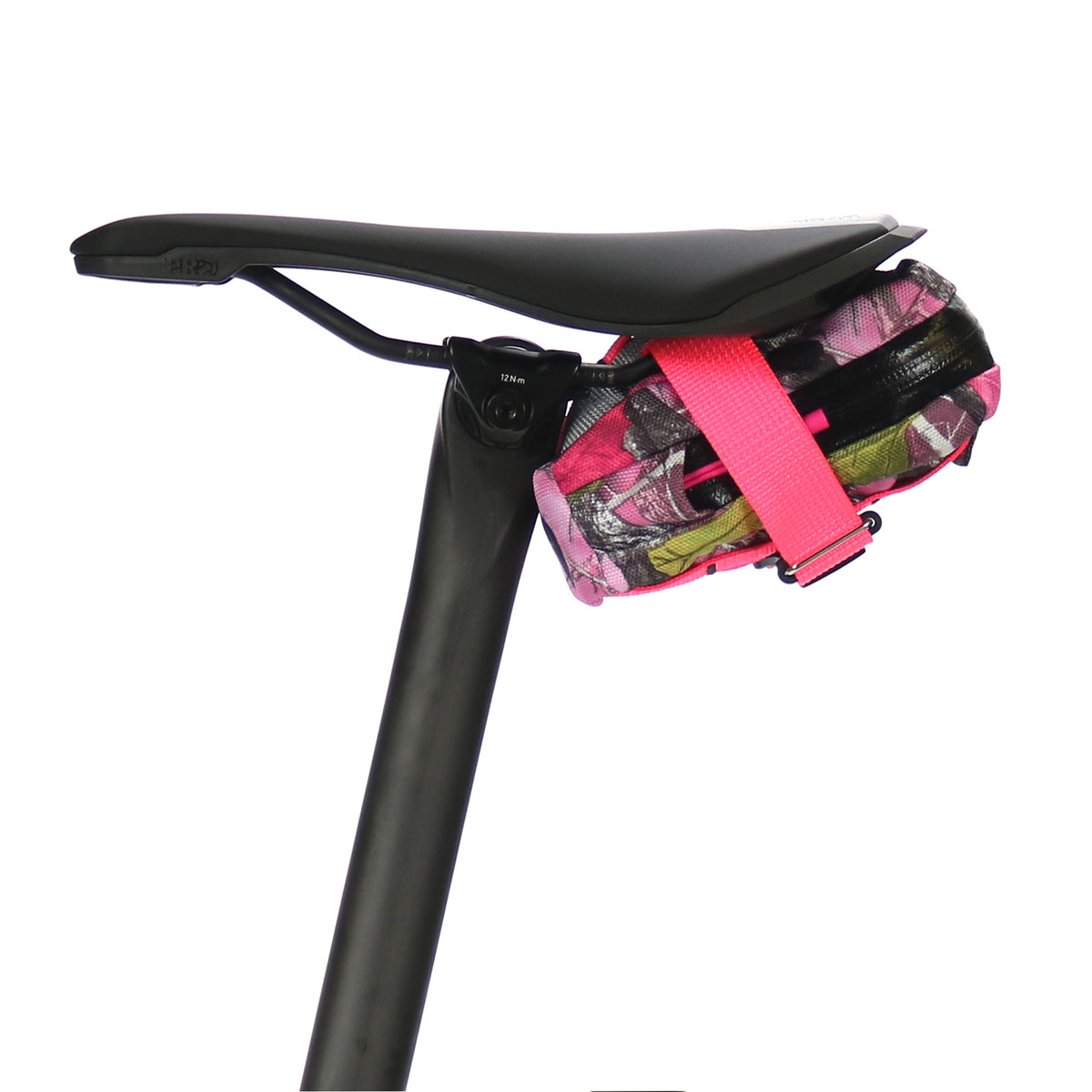 skingrowsback plan b cycling saddle bag sassy b pink 